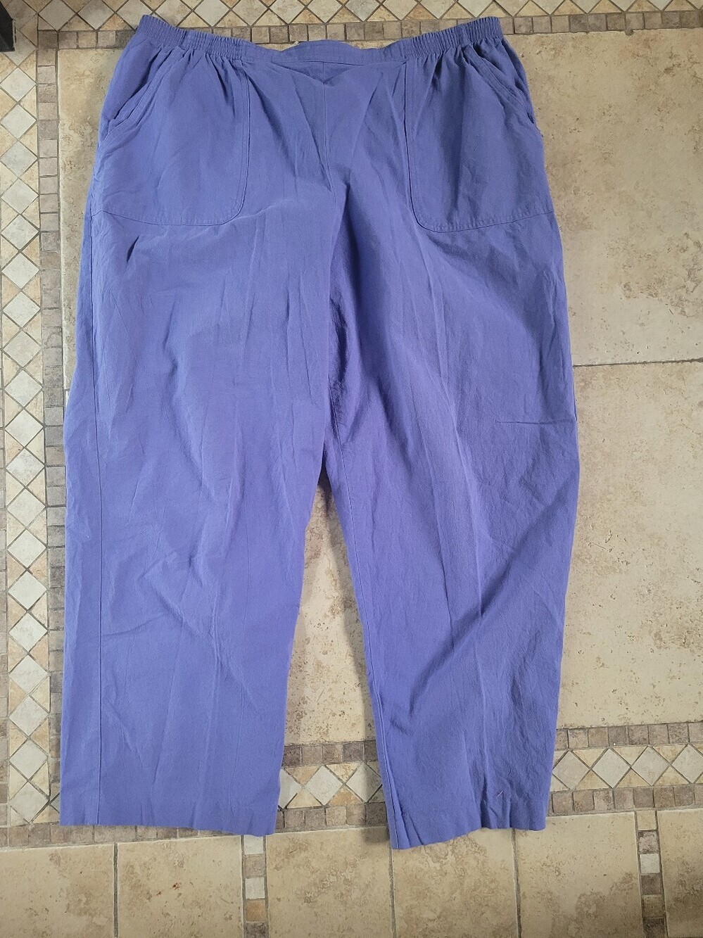 Alfred Dunner Elastic Waist Pull On Pants